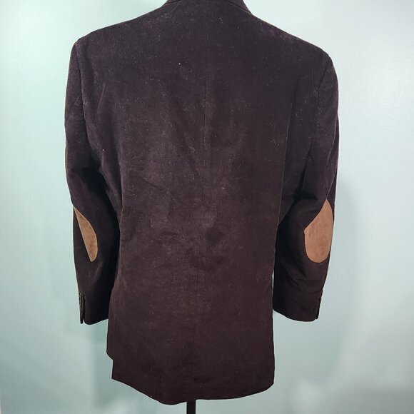 Tommy Hilfiger Brown Corduroy Two-button Blazer Jacket
Lot L - Picture 4 of 6